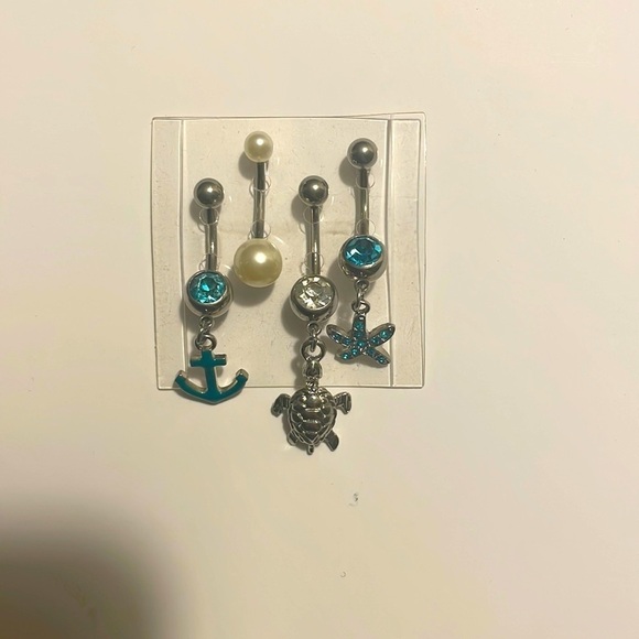 BEACH VIBES BELLY RING SET​​​​​​​​ - Picture 3 of 4